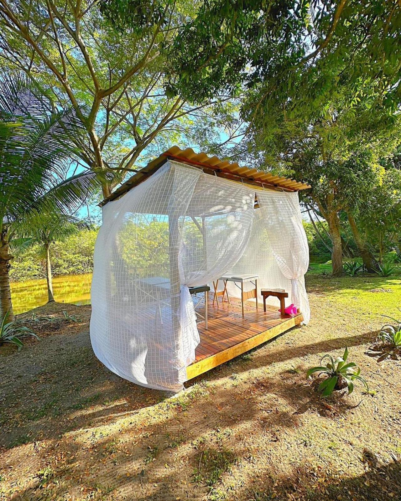 ג'פראטינגה Eco Pousada Paraiso Dos Coqueirais מראה חיצוני תמונה