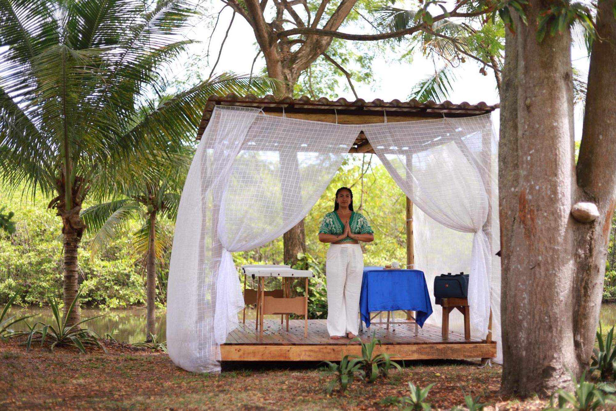 ג'פראטינגה Eco Pousada Paraiso Dos Coqueirais מראה חיצוני תמונה