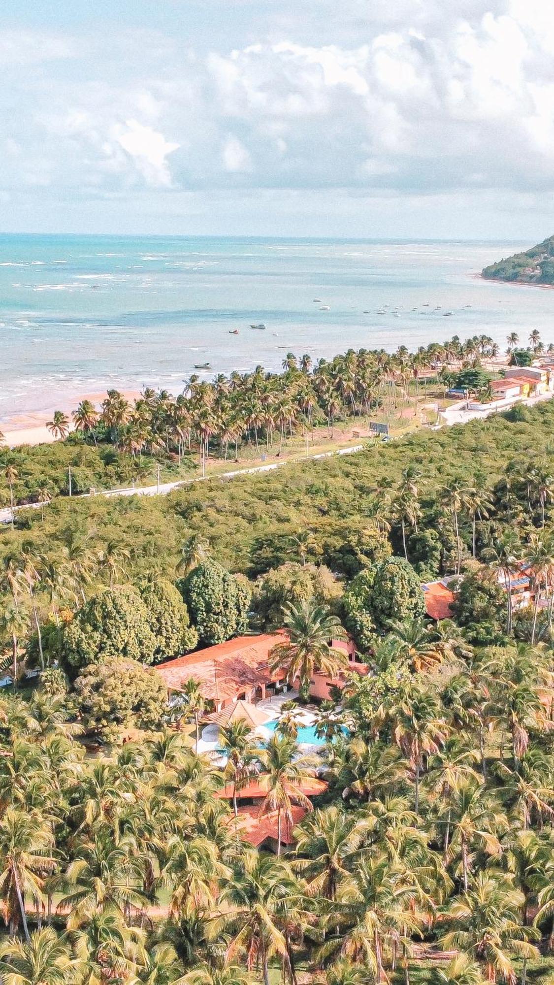 ג'פראטינגה Eco Pousada Paraiso Dos Coqueirais מראה חיצוני תמונה