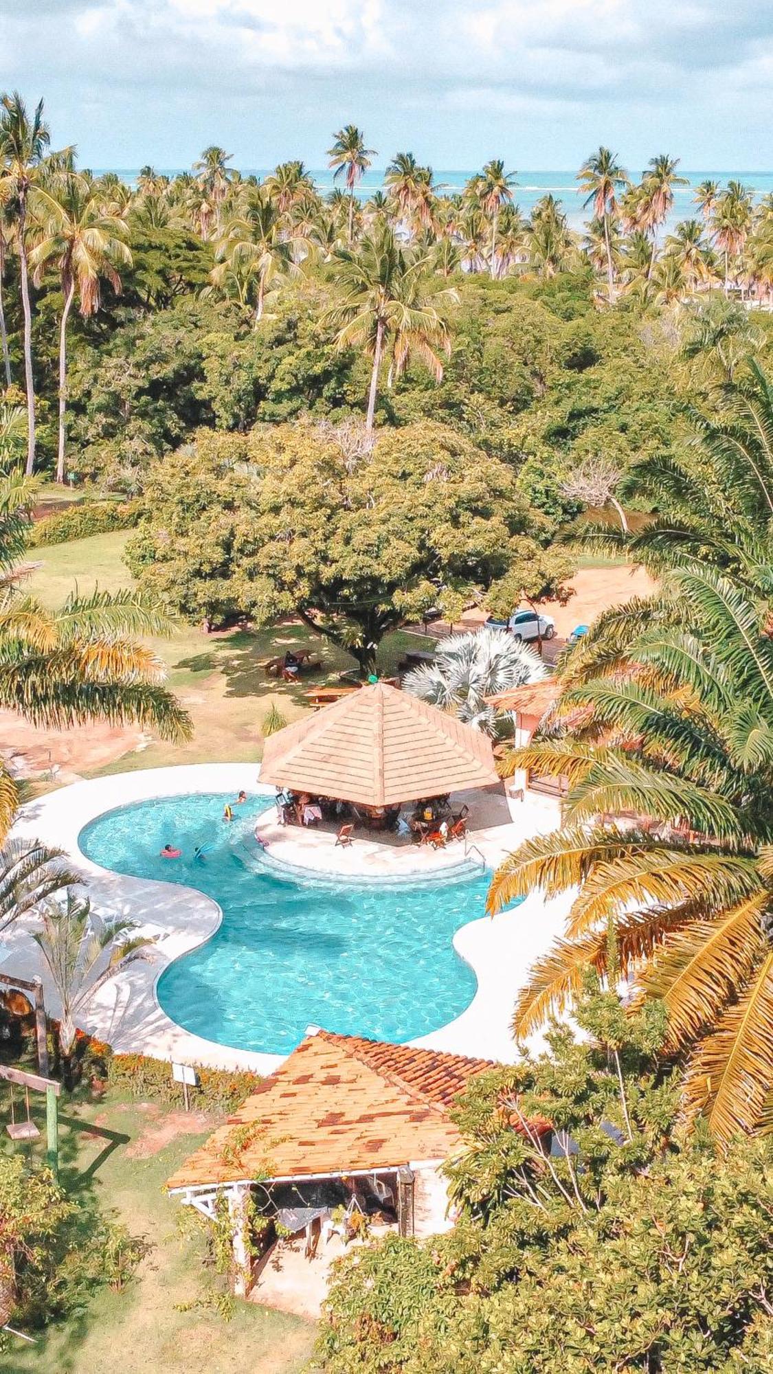 ג'פראטינגה Eco Pousada Paraiso Dos Coqueirais מראה חיצוני תמונה