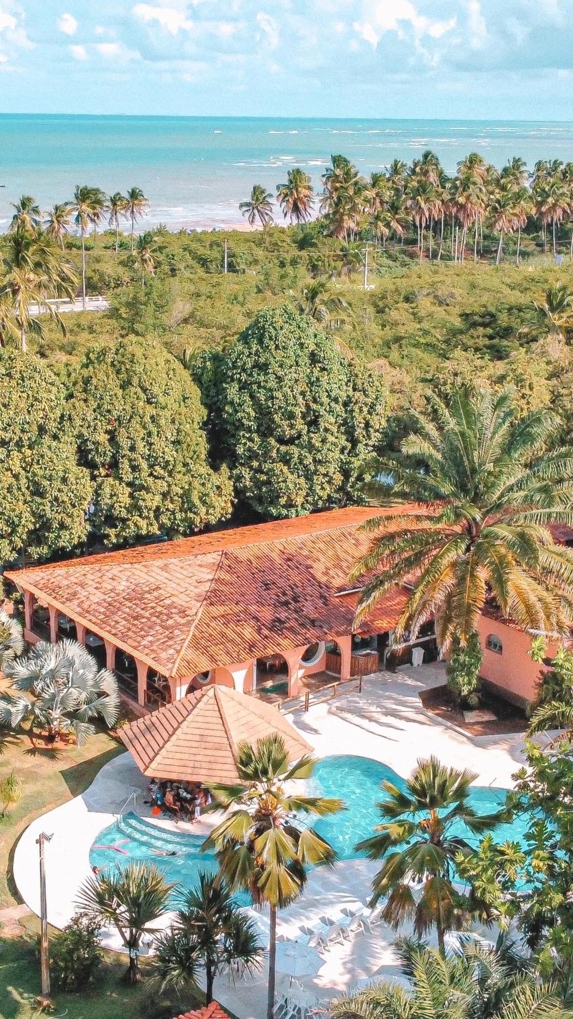 ג'פראטינגה Eco Pousada Paraiso Dos Coqueirais מראה חיצוני תמונה