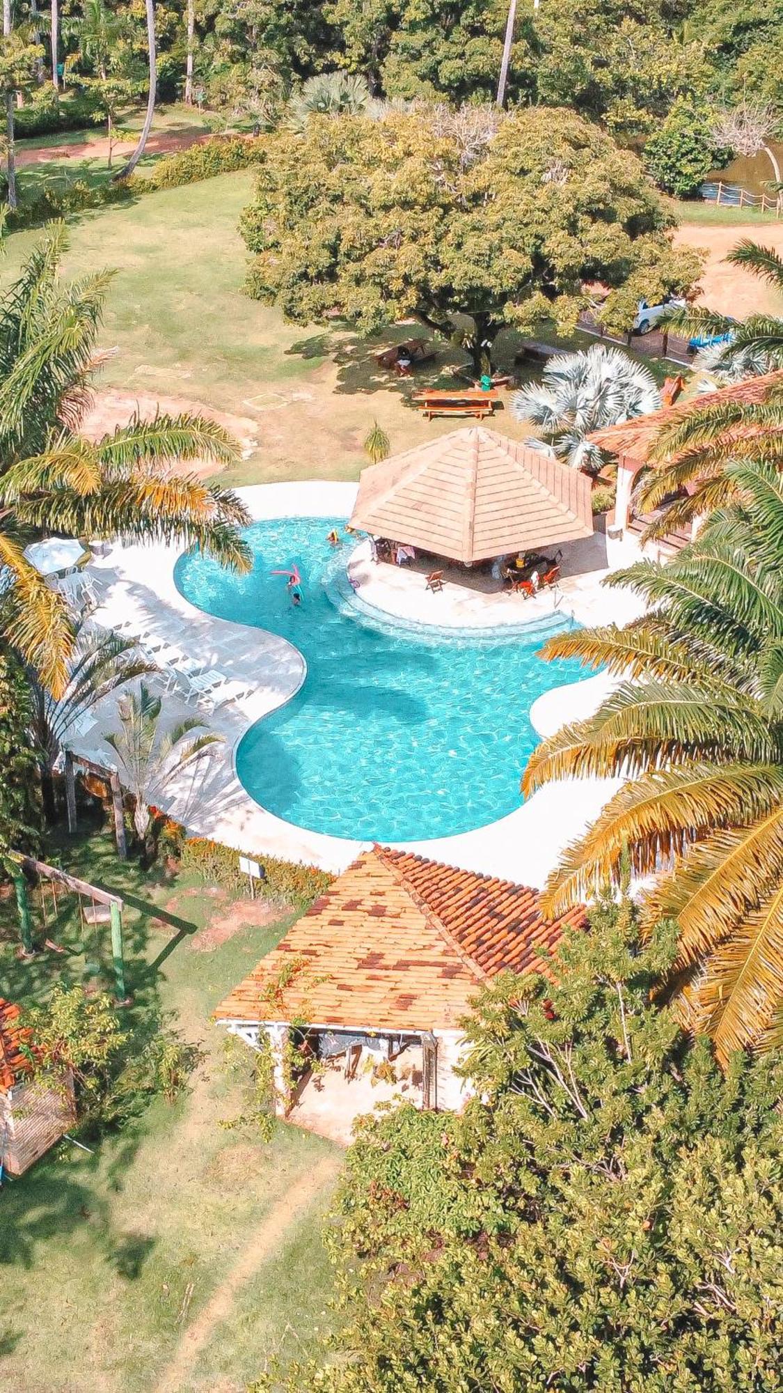 ג'פראטינגה Eco Pousada Paraiso Dos Coqueirais מראה חיצוני תמונה